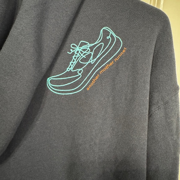 Mother Runner NWT Navy Hoodie with Rainbow Patch - Picture 6 of 6